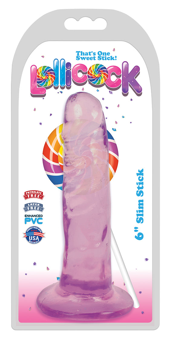 6 Inch Slim Stick Grape Ice - UABDSM