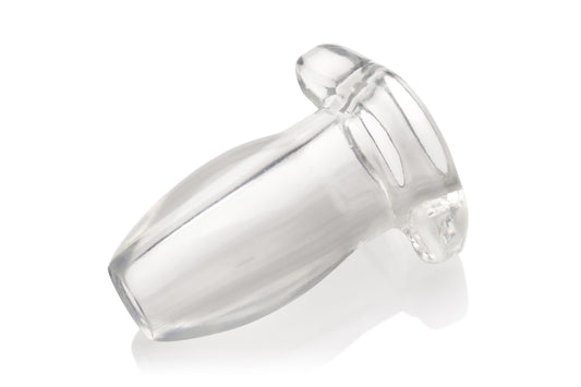 PeepHole Clear Hollow Anal Plug - UABDSM