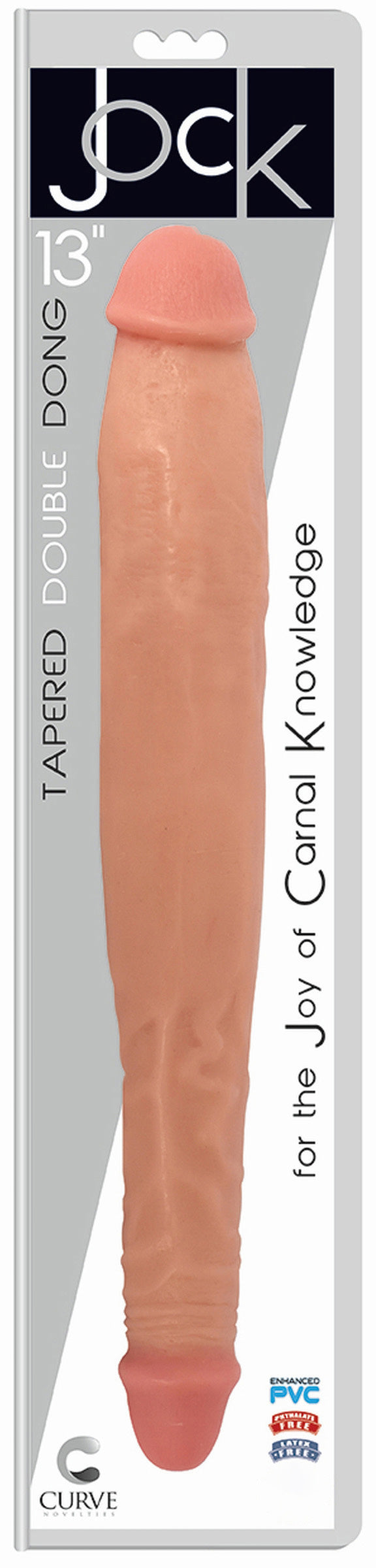 JOCK 13 Inch Tapered Double Dong Flesh - UABDSM