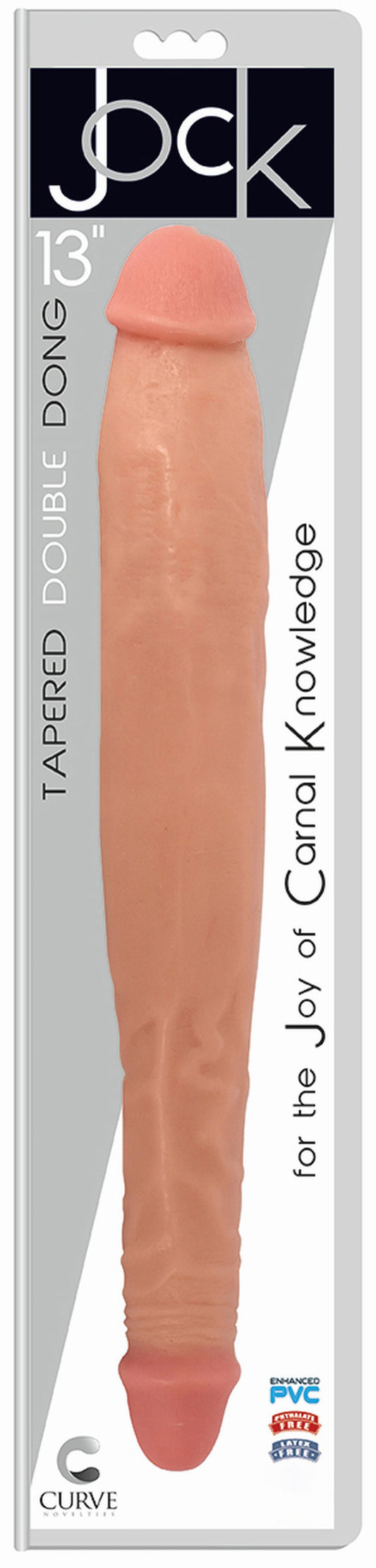 JOCK 13 Inch Tapered Double Dong Flesh - UABDSM
