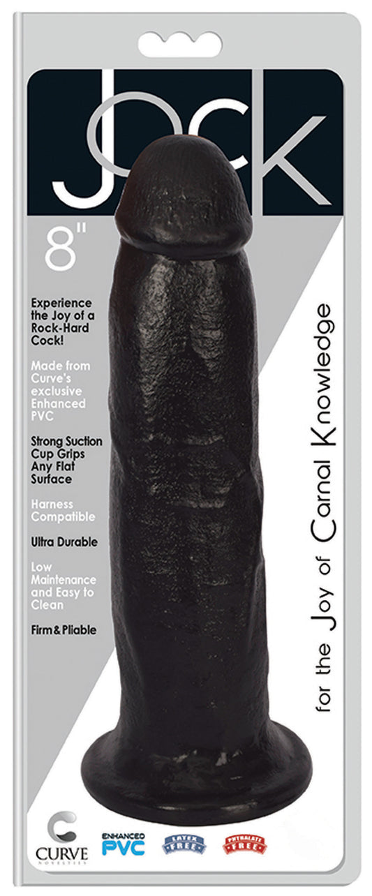 JOCK 8 Inch Dong Black - UABDSM