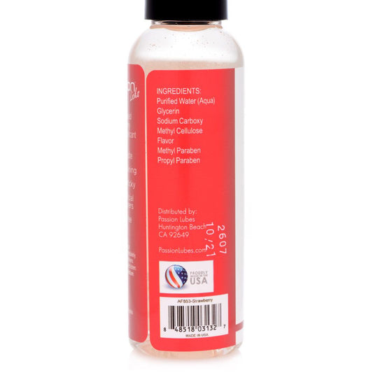 Strawberry Flavored Lubricant 2oz - UABDSM
