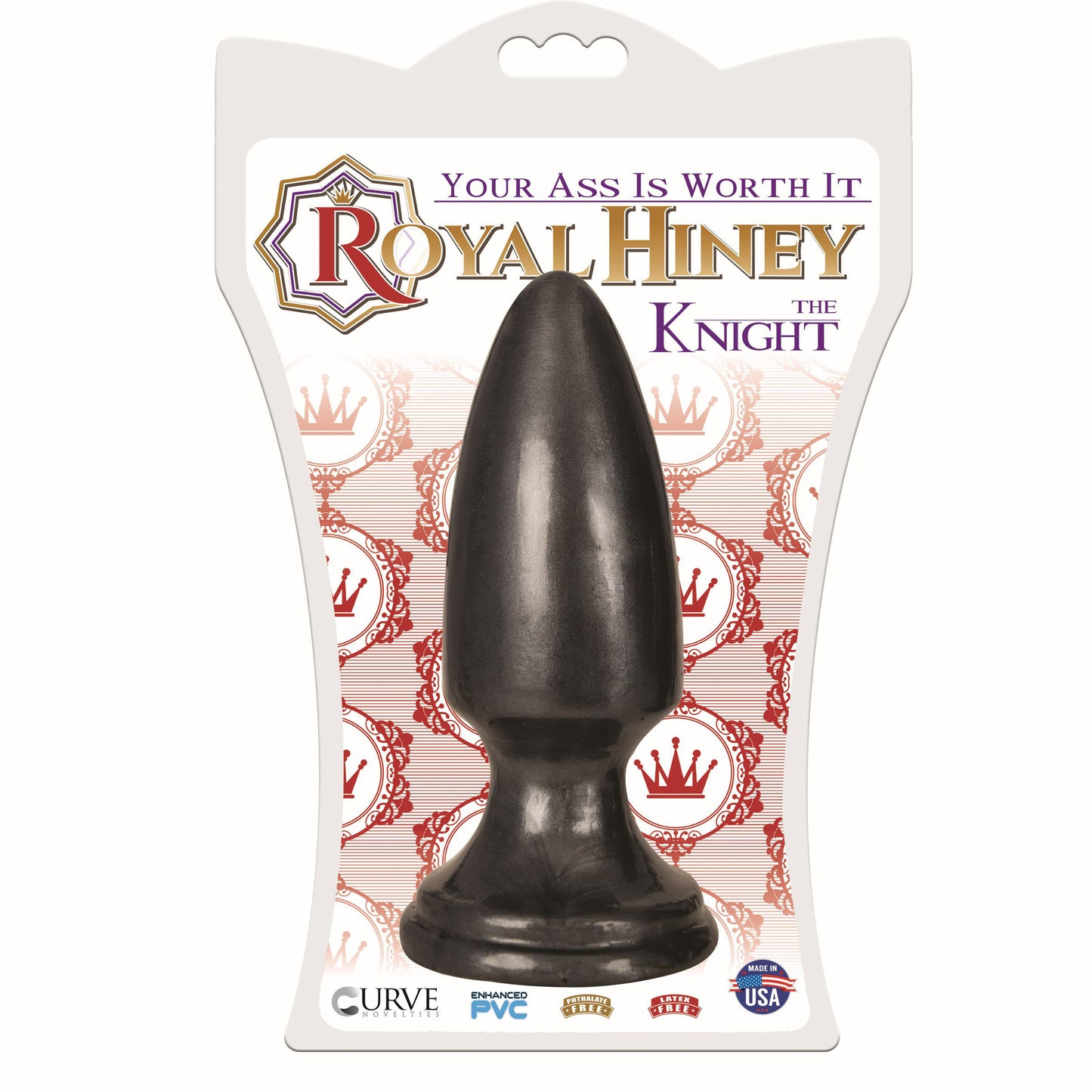 The Knight Anal Plug -Black - UABDSM