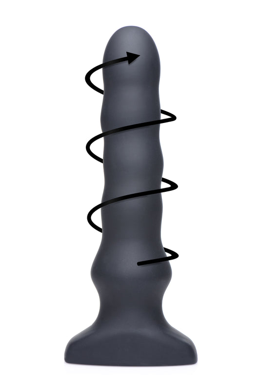 Silicone Vibrating and Squirming Plug with Remote Control Silicone Vibrating and Squirming Plug with Remote Control - UABDSM