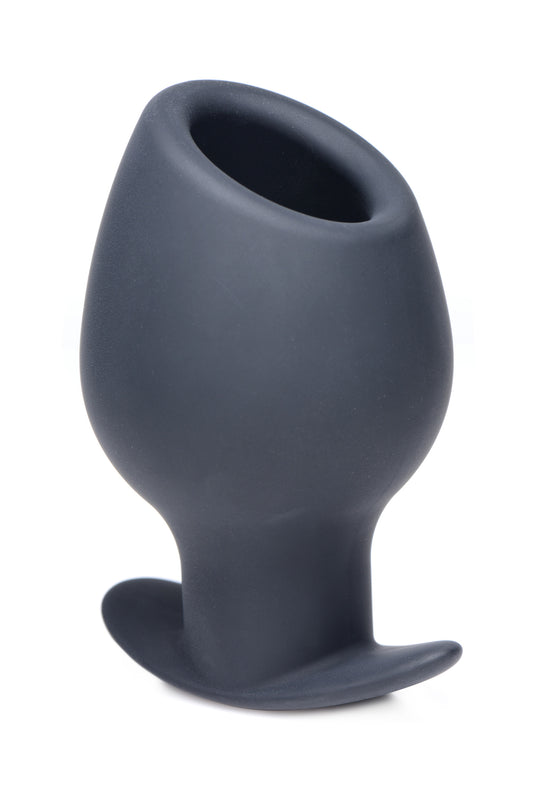 Ass Goblet Silicone Hollow Anal Plug - Large - UABDSM