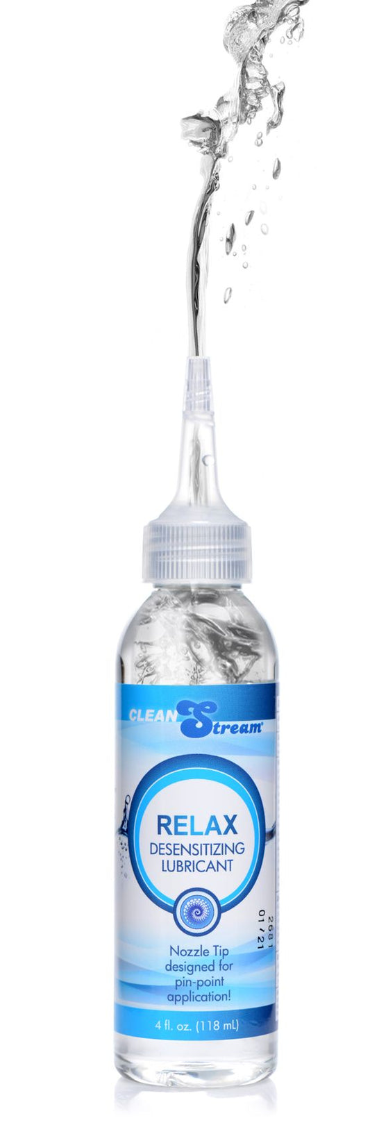 Relax Desensitizing Lubricant With Nozzle Tip - 4 oz. Relax Desensitizing Lubricant With Nozzle Tip - 4 oz. - UABDSM