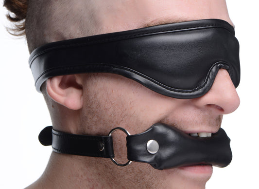 Padded Blindfold and Gag Set - UABDSM
