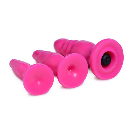 Vibrating Anal Fun Trio - Pink - UABDSM