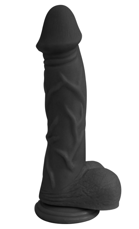 7 Inch Mister Right Dildo - Black 7 Inch Mister Right Dildo - Black - UABDSM