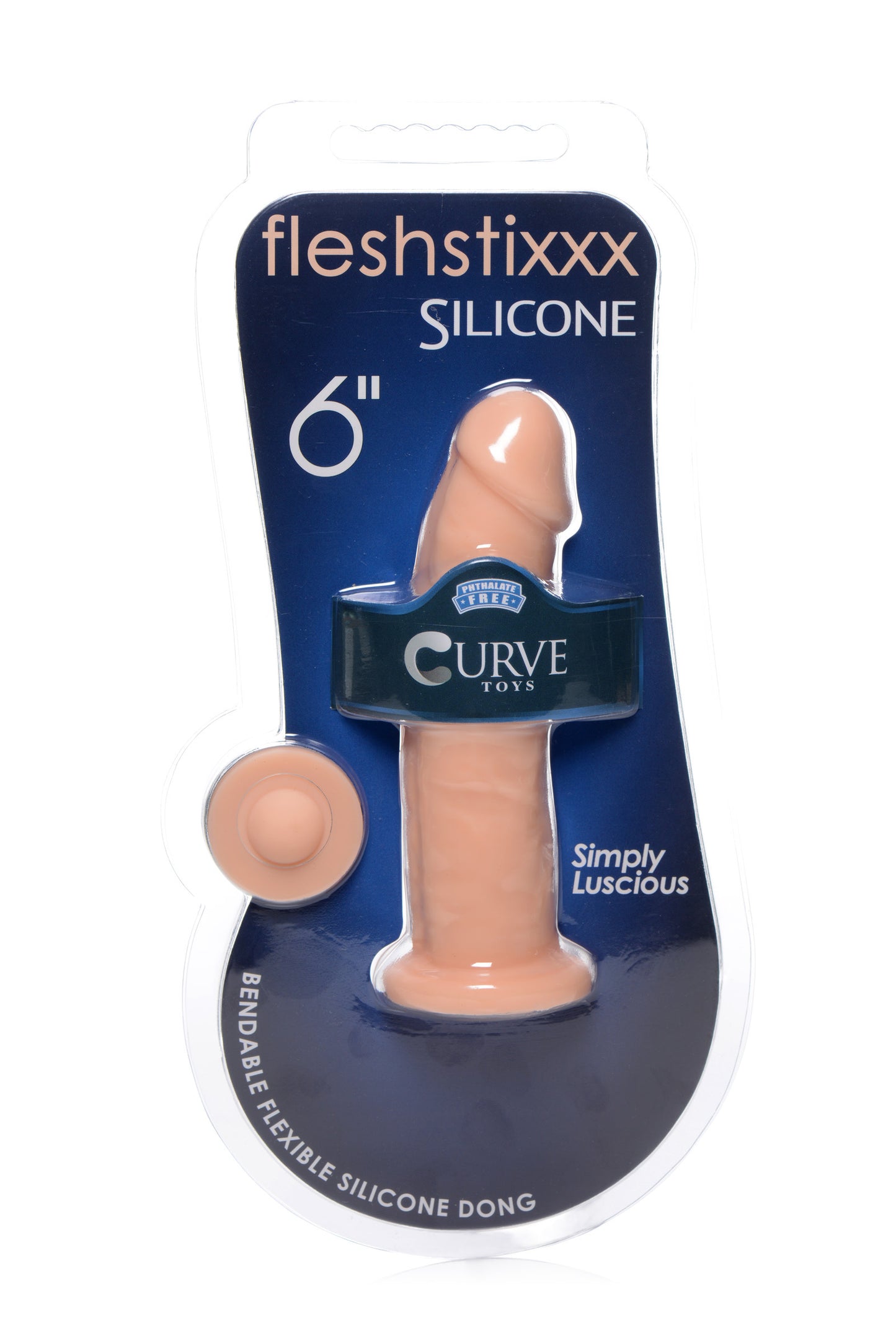 Silexpan Light Hypoallergenic Silicone Dildo - 6 Inch - UABDSM