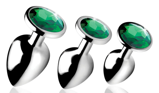 Emerald Gem Anal Plug Set Emerald Gem Anal Plug Set - UABDSM