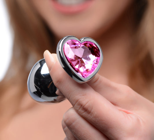 Pink Heart Anal Plug Set Pink Heart Anal Plug Set - UABDSM