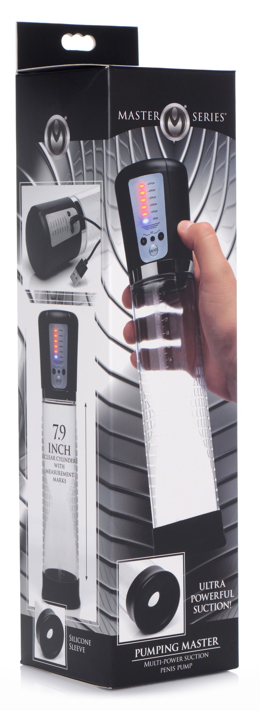 Pumping Master Multi-power Suction Penis Pump - UABDSM