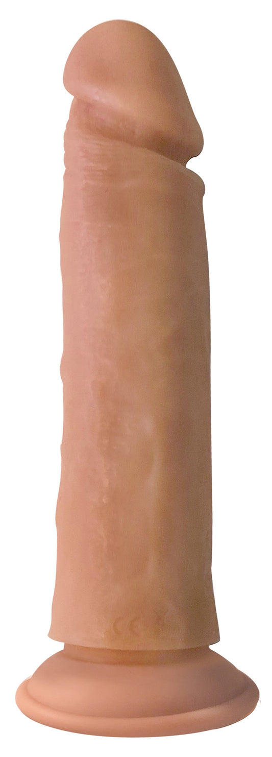 Big Shot Vibrating Remote Control Silicone Dildo - 8 Inch - UABDSM