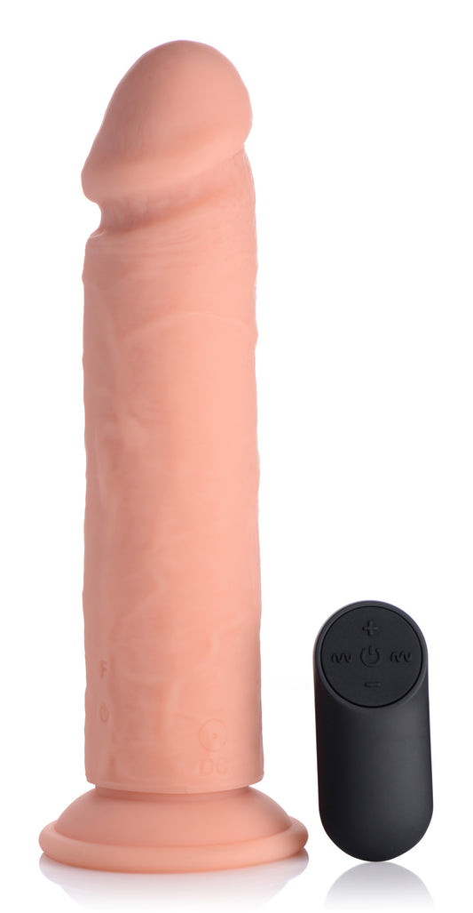Big Shot Vibrating Remote Control Silicone Dildo - 9 Inch Big Shot Vibrating Remote Control Silicone Dildo - 9 Inch - UABDSM