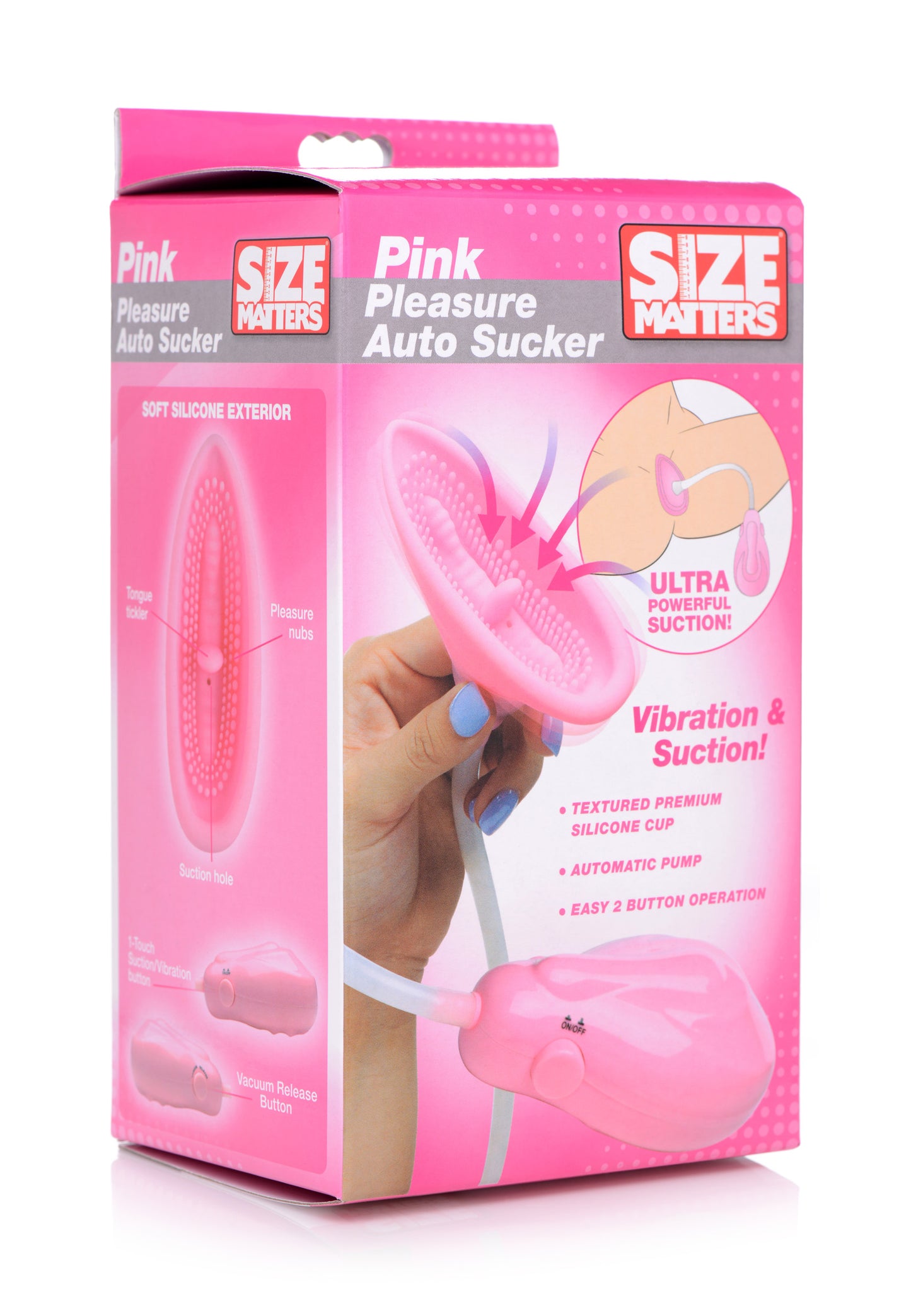 Pink Pleasure Auto Pussy Sucker - UABDSM