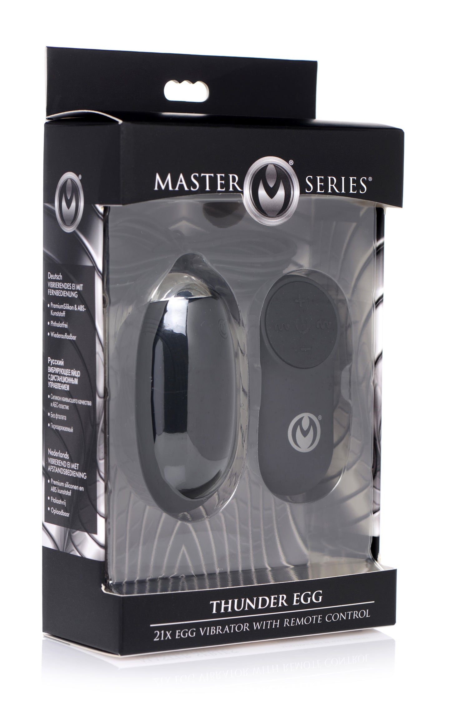 Thunder Egg 21X Silicone Vibrator with Remote Control - UABDSM