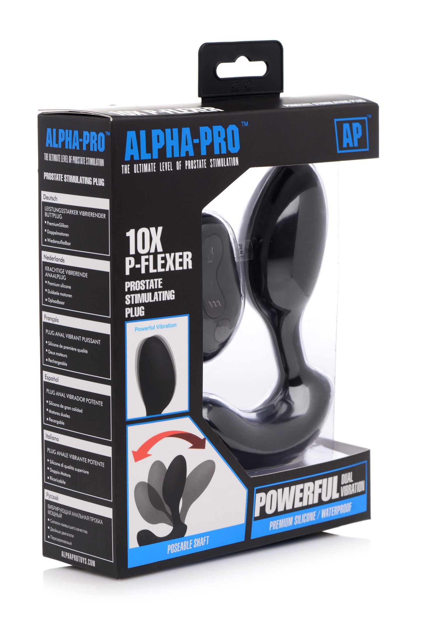 10X P-Flexer Prostate Stimulating Plug - UABDSM