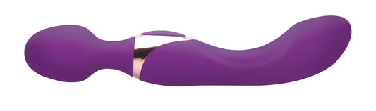 10X Dual Duchess 2-in-1 Silicone Massager - Purple - UABDSM