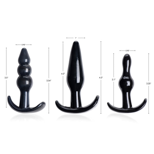 Anal Teaser Comfort Plug Set - UABDSM