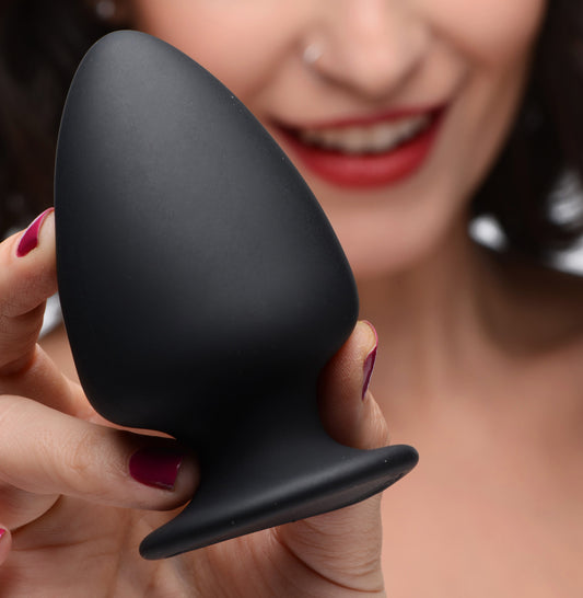 Squeezable Silicone Anal Plug - Small - UABDSM