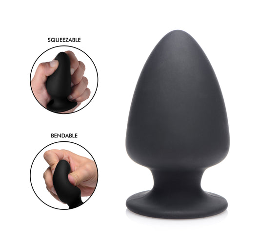Squeezable Silicone Anal Plug - Small Squeezable Silicone Anal Plug - Small - UABDSM