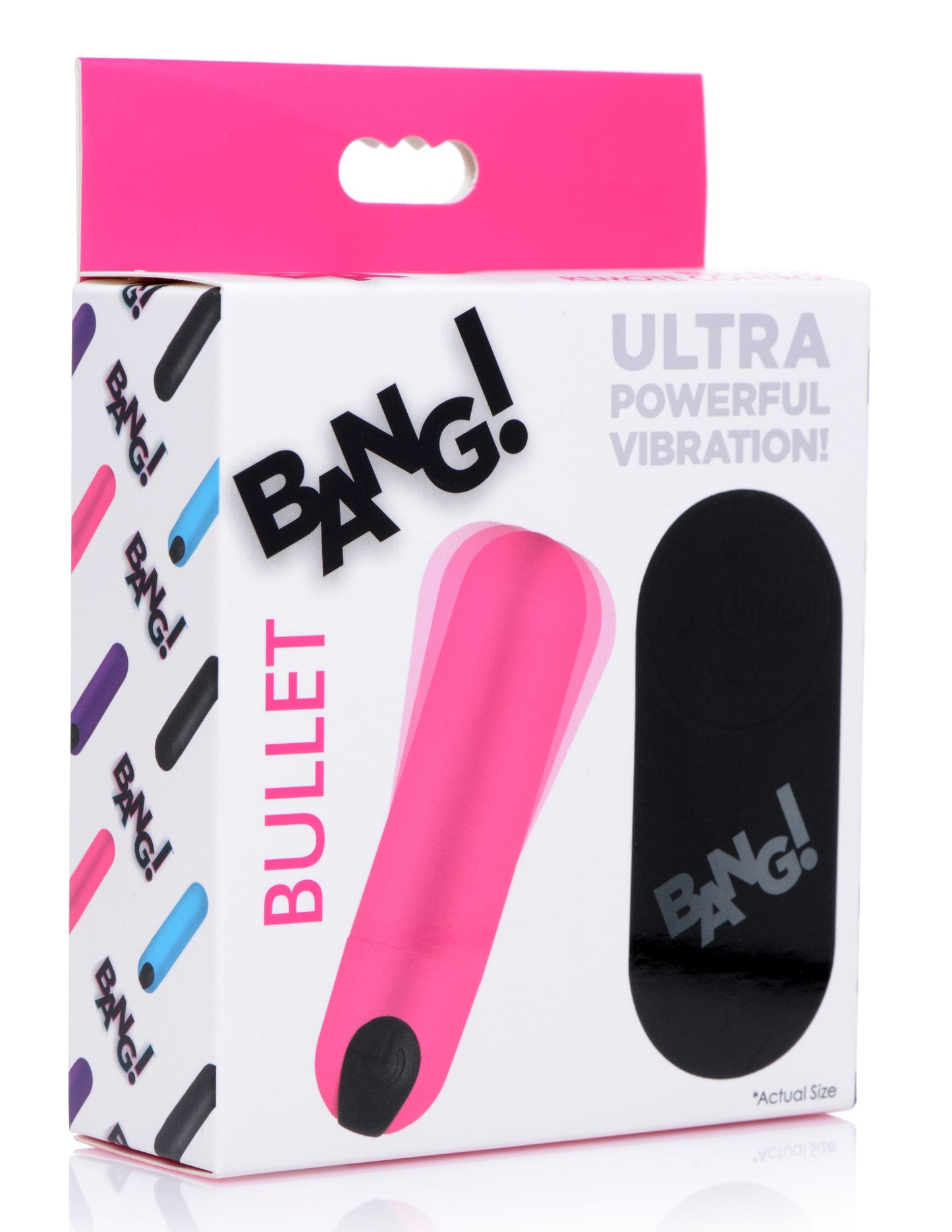 Vibrating Bullet with Remote Control - Pink - UABDSM