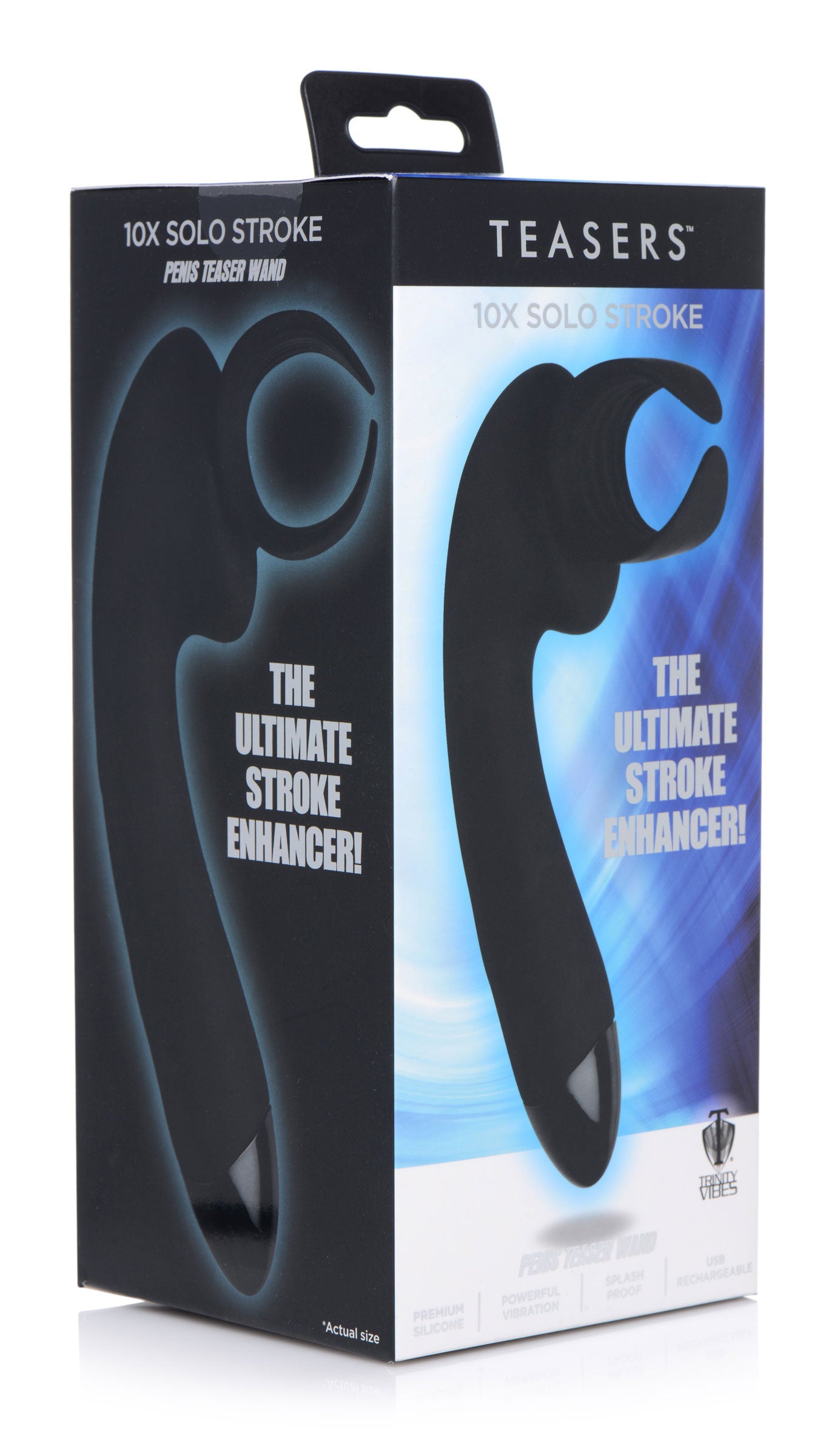 10X Solo Stroke Penis Teaser Wand - UABDSM