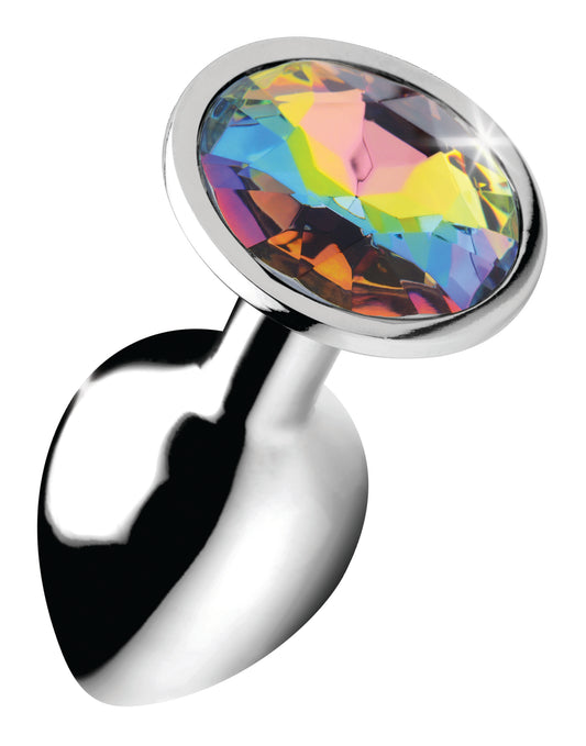 Rainbow Prism Gem Anal Plug - Small Rainbow Prism Gem Anal Plug - Small - UABDSM