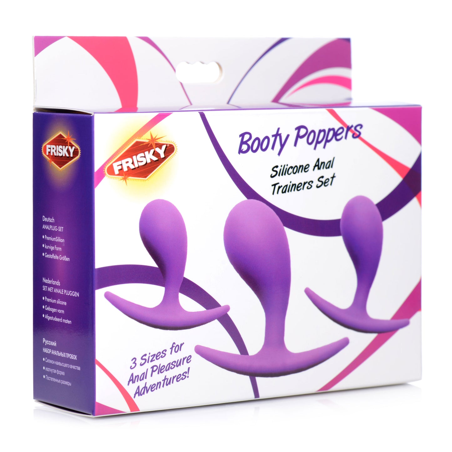 Booty Poppers Silicone Anal Trainer Set - UABDSM