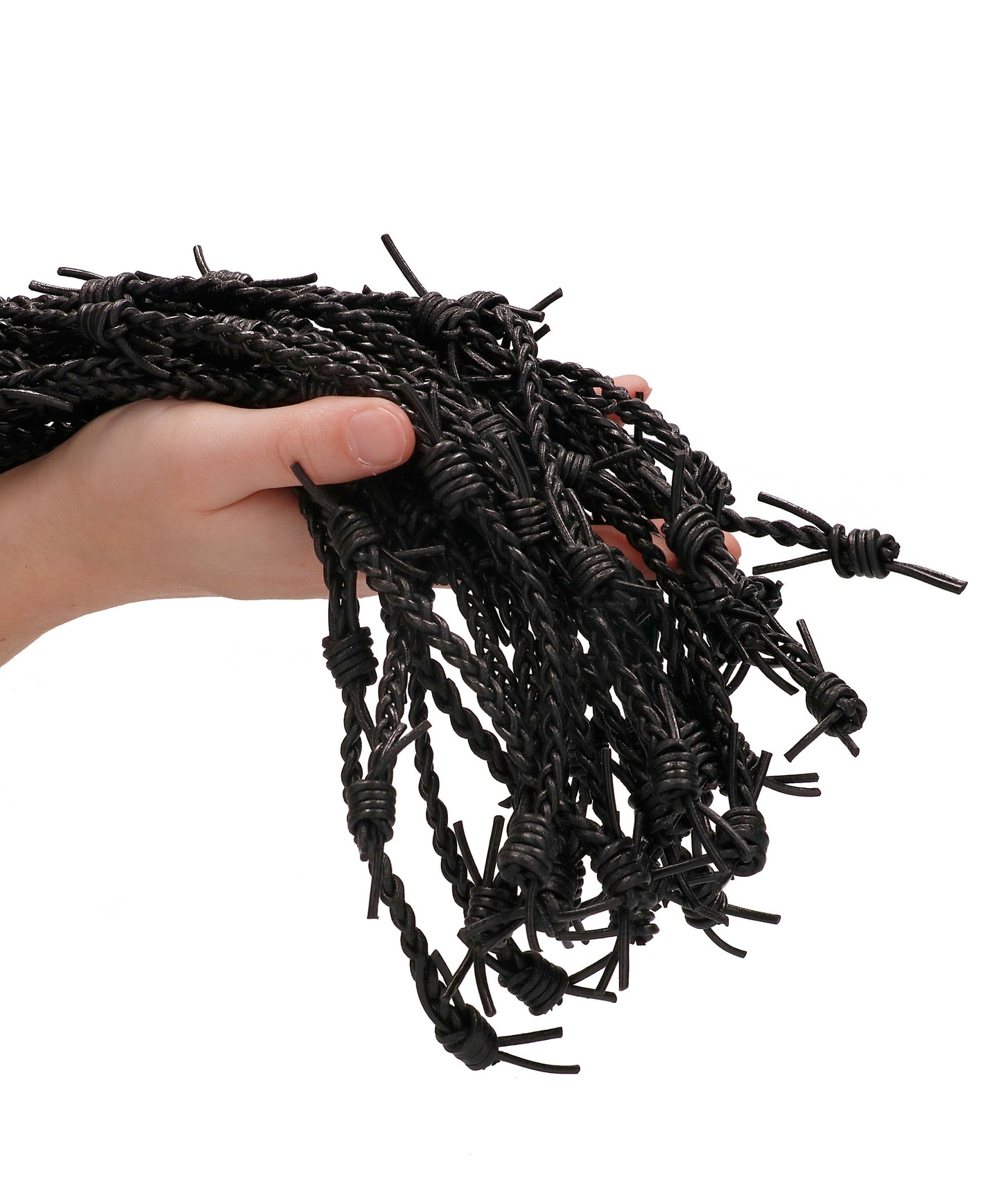 Leather Barbed Wire Flogger - UABDSM
