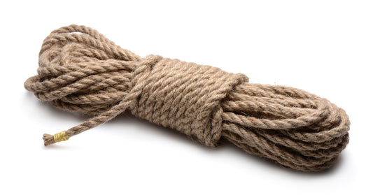 Sub-Tied Hemp Bondage Rope -10M - UABDSM
