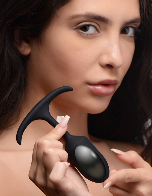 Premium Silicone Weighted Anal Plug - Small Premium Silicone Weighted Anal Plug - Small - UABDSM