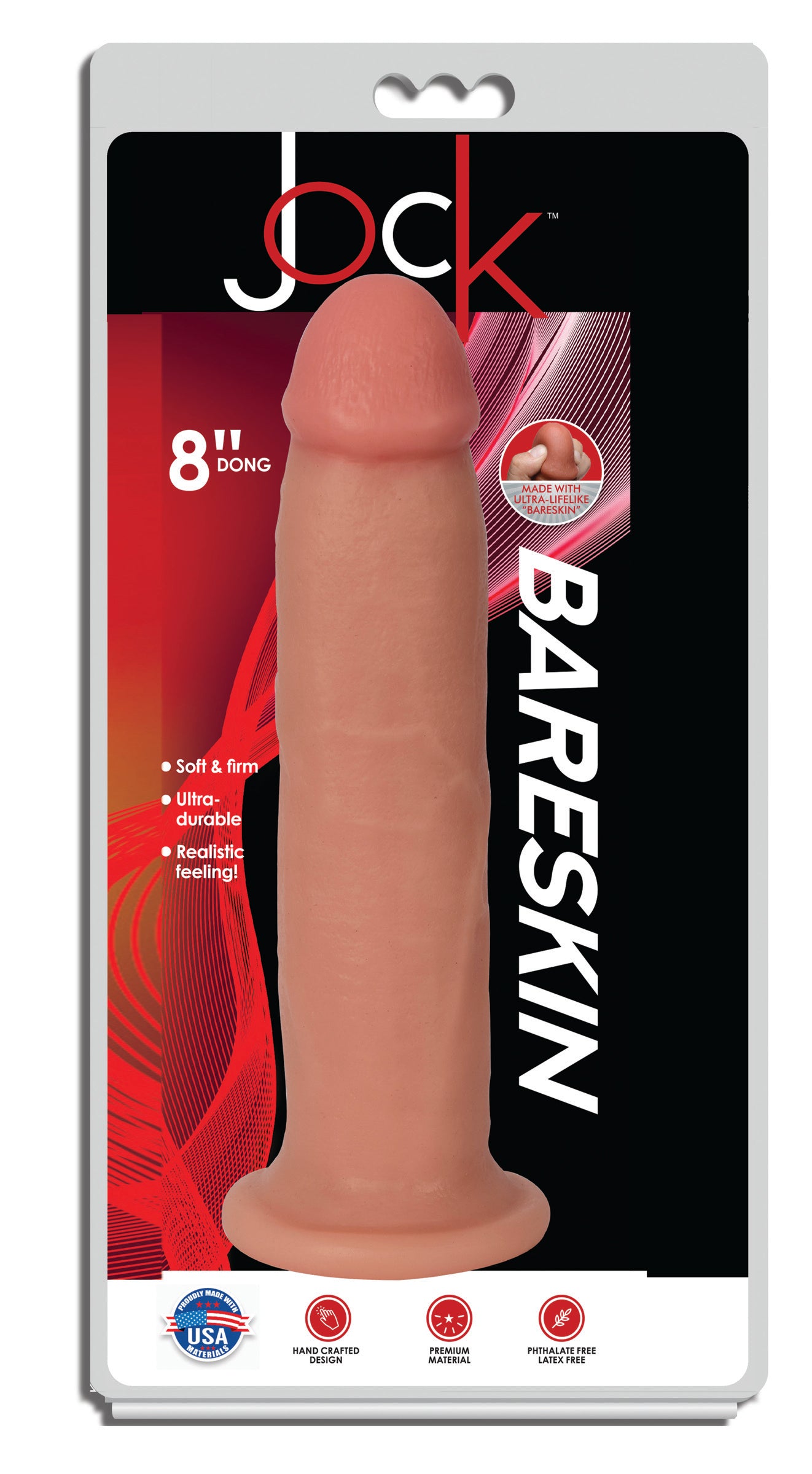 Jock Light Bareskin Dildo - 9 Inch - UABDSM