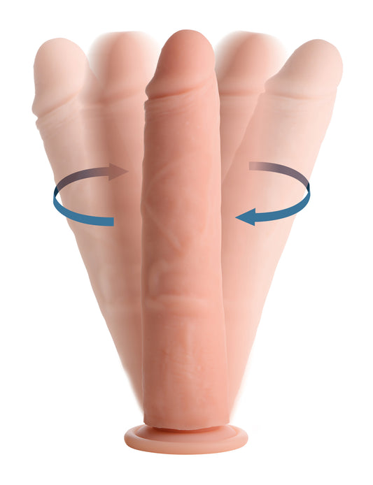 Vibrating and Rotating Remote Control Silicone Dildo - 9 Inch Vibrating and Rotating Remote Control Silicone Dildo - 9 Inch - UABDSM