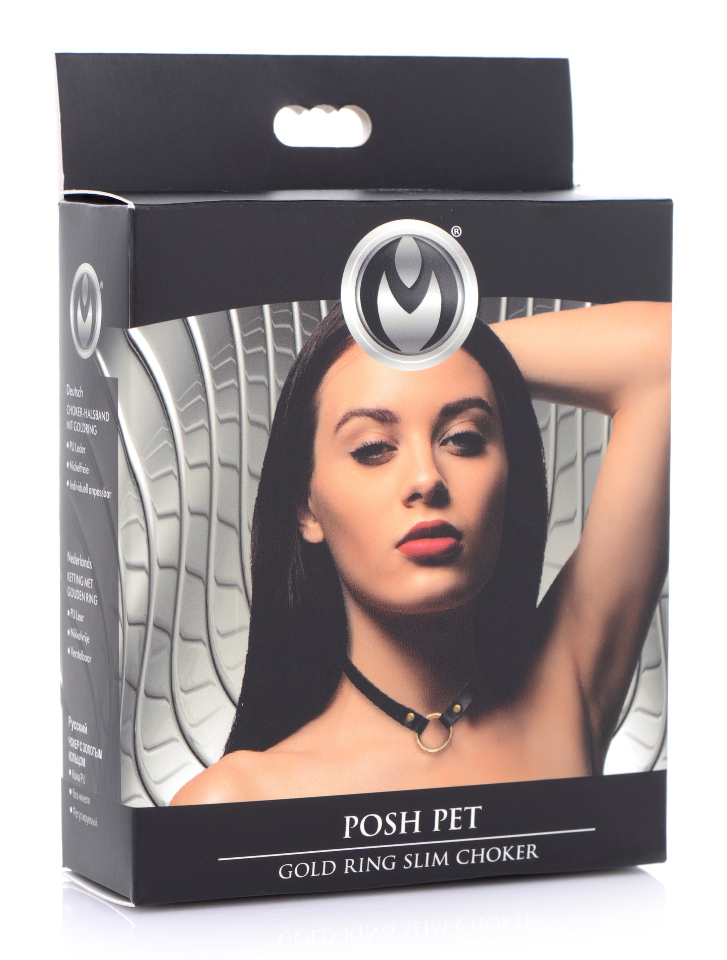 Posh Pet Gold Ring Slim Choker - UABDSM