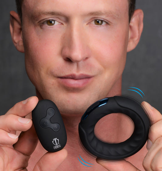 Remote Control 7X Silicone Cock Ring Remote Control 7X Silicone Cock Ring - UABDSM