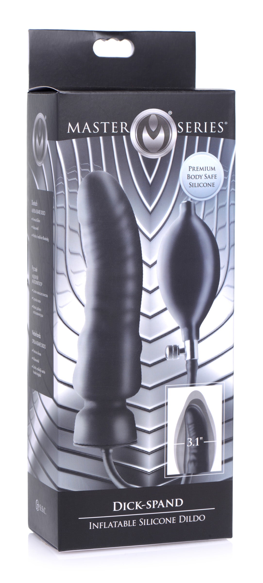 Ass-Pand Inflatable Silicone Dildo - UABDSM