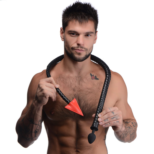 Hellbound Braided Devil Tail Anal Plug - UABDSM