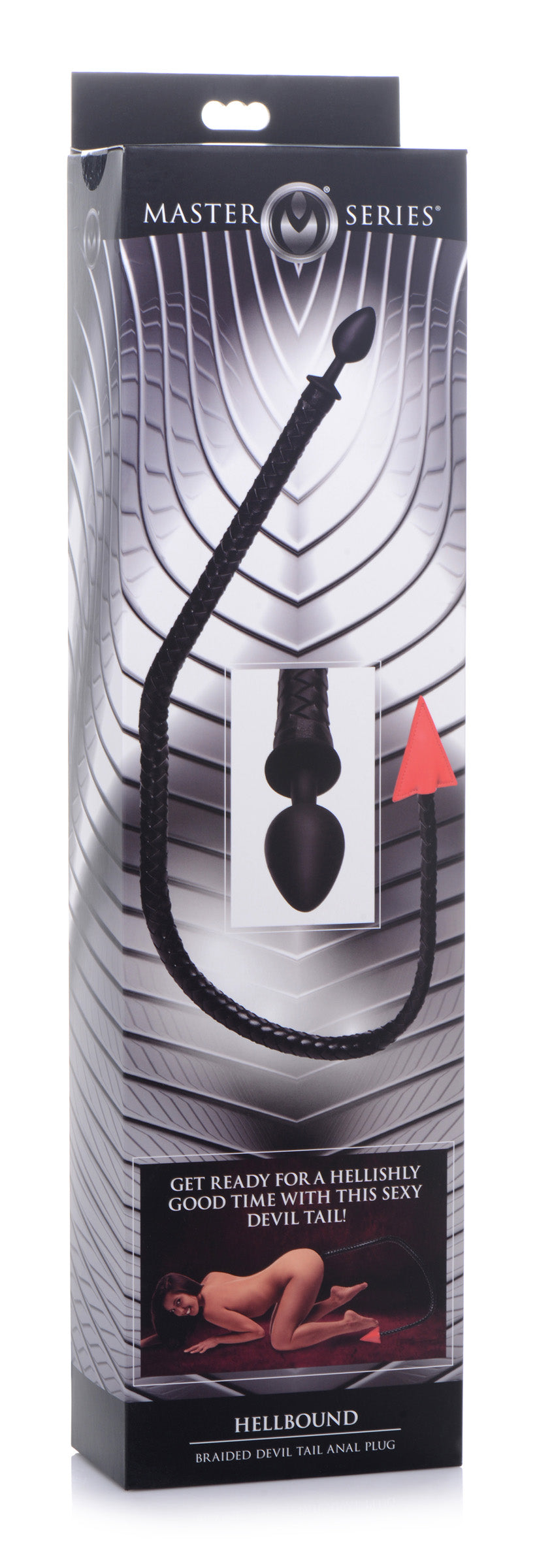 Hellbound Braided Devil Tail Anal Plug - UABDSM