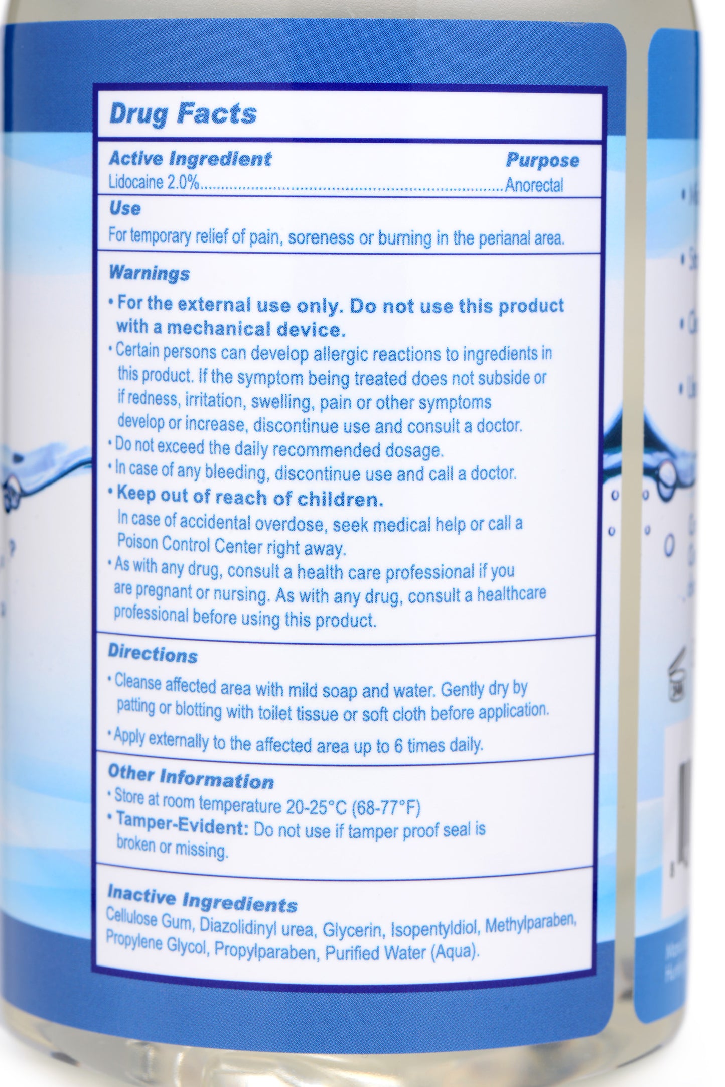 Relax Desensitizing Anal Glide 17 oz - UABDSM