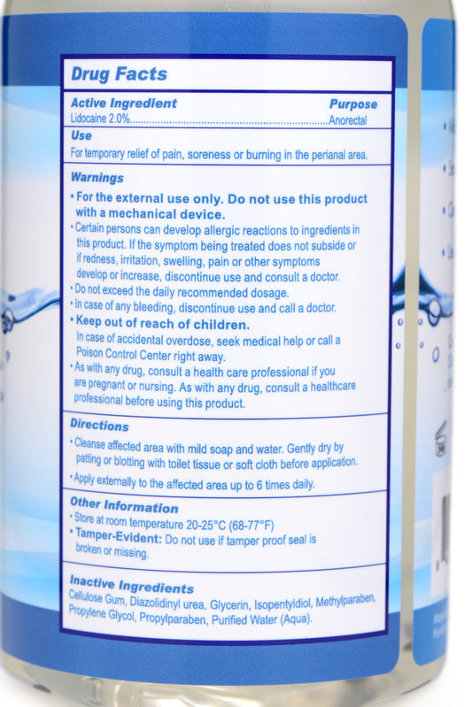 Relax Desensitizing Anal Glide 17 oz - UABDSM
