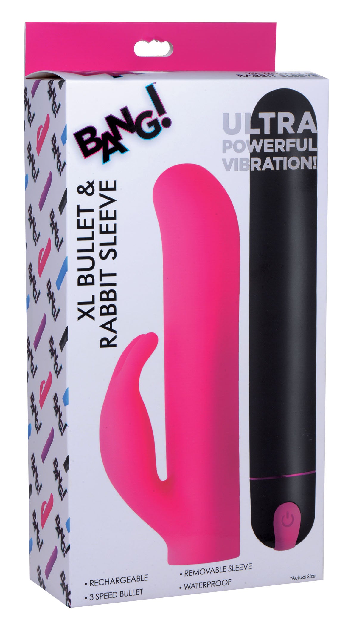 XL Silicone Bullet and Rabbit Sleeve - UABDSM