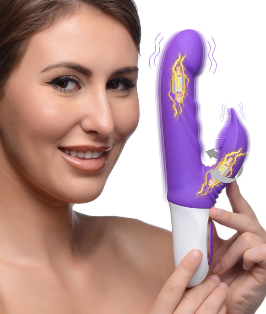 10X Flipper Flicker Rabbit Vibrator with Moving Clitoral Stimulator 10X Flipper Flicker Rabbit Vibrator with Moving Clitoral Stimulator - UABDSM