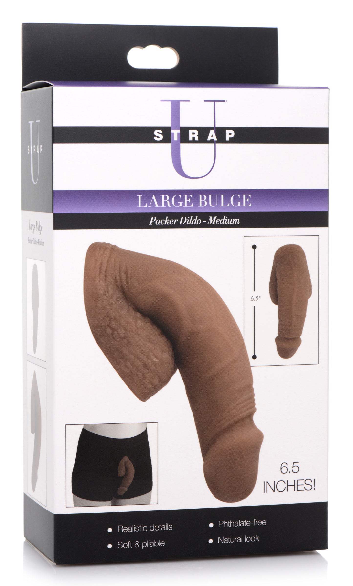 Large Bulge Packer Dildo - Medium - UABDSM