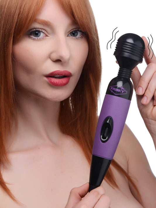 Playful Pleasure Multi-Speed Vibrating Wand - Purple Playful Pleasure Multi-Speed Vibrating Wand - Purple - UABDSM