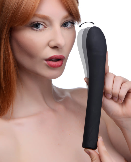 5 Star 9X Come-Hither G-Spot Silicone Vibrator - Black 5 Star 9X Come-Hither G-Spot Silicone Vibrator - Black - UABDSM