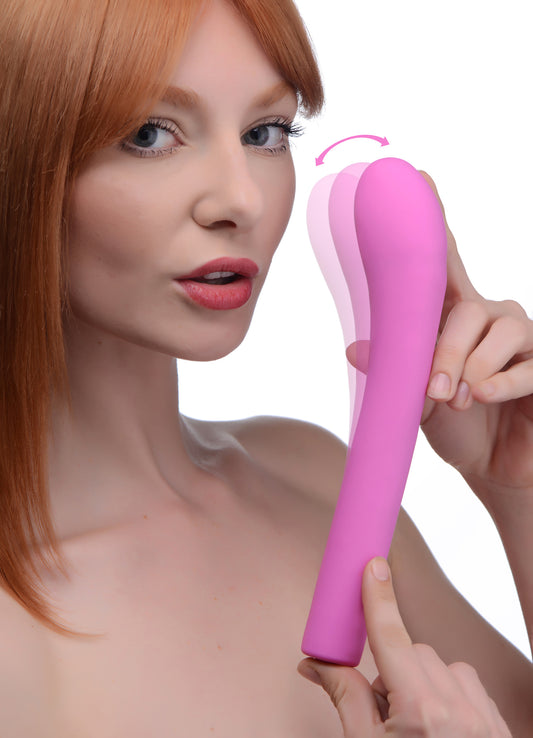 5 Star 9X Come-Hither G-Spot Silicone Vibrator - Pink 5 Star 9X Come-Hither G-Spot Silicone Vibrator - Pink - UABDSM