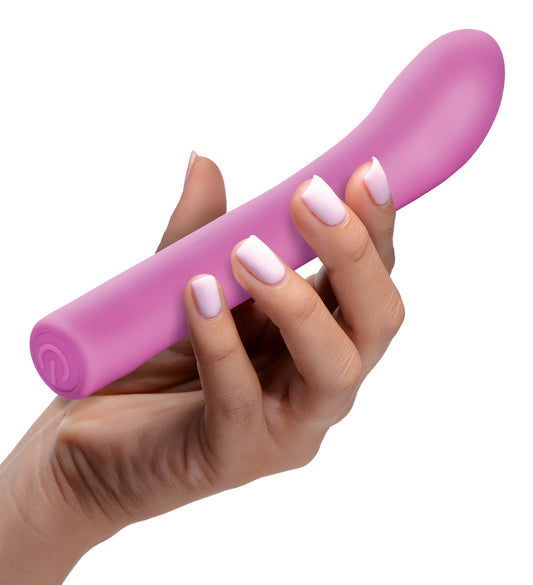 5 Star 9X Come-Hither G-Spot Silicone Vibrator - Pink - UABDSM