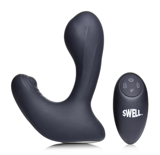10X Inflatable and Tapping Silicone Prostate Vibrator - UABDSM